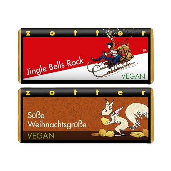 Vegane Schokolade von Zotter
